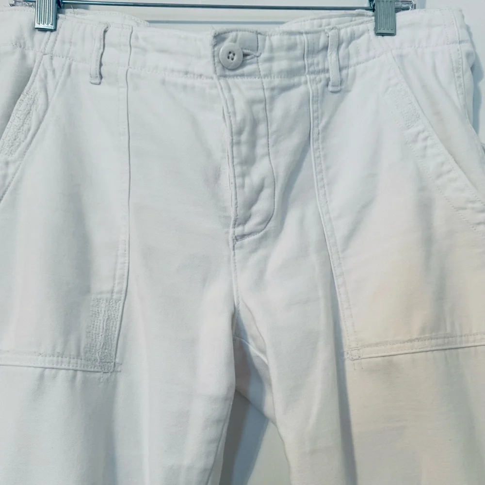 American Eagle Outfitters Cropped Utility Pants Size 8 - Picture 2 of 5